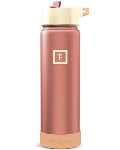 24 oz Wide Mouth Water Bottle with Straw