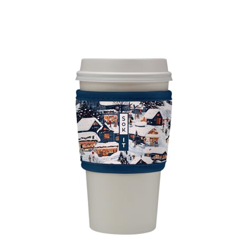HotSok Coffee & Tea Reusable Insulated Neoprene Cup Sleeve