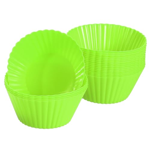 18Pcs Silicone Cupcake Liners (18 Count)