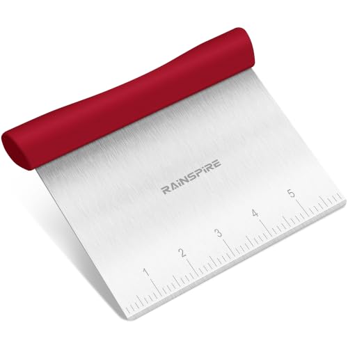 Multi Purpose Stainless Steel Bench Scraper Dough Blender & Pastry Cutter