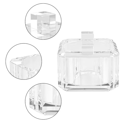 Crystal Candy Dish with Lid Hand
