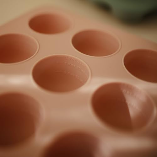 Silicone Baby Food Freezer Tray with Lid