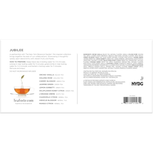 Tea Sampler 10 Pyramid Infuser Bags (10 Count)