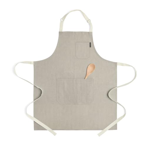 100% Pure Linen Apron