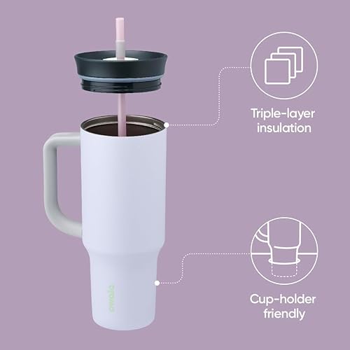 Tumbler Stainless Steel Water Bottle 40 oz Bunny Hop