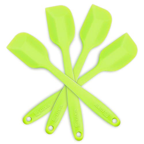 4 Piece Silicone Spatula Set with Stainless Steel Core (4 Count)