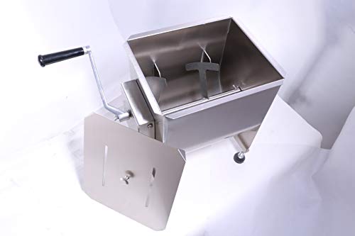 CMI Commercial Stainless Steel Manual Meat Mixers with Lid