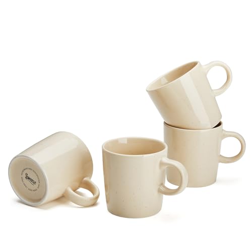 4 Pack Porcelain Espresso Cups (3.5 Count)