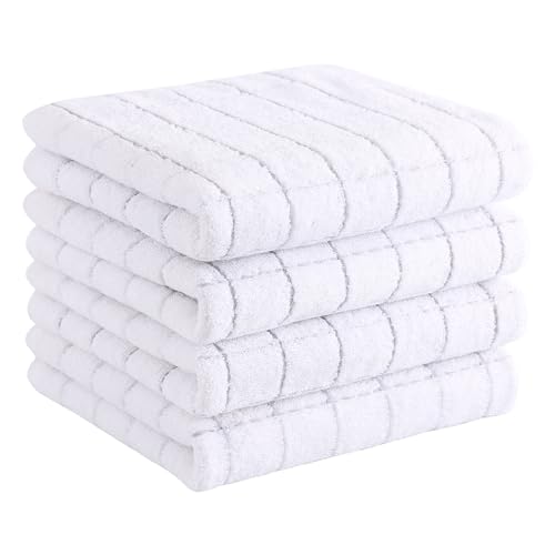 100% Cotton Terry Kitchen Towels (4 Count)