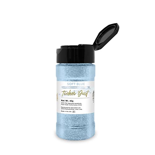 Soft Blue Edible Glitter