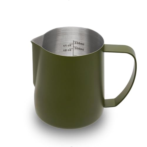 12oz Milk Frothing Pitcher Stainless Steel Espresso Steaming Jug