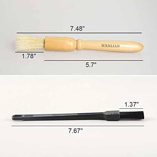 2 Pack Coffee Grinder Cleaning Brush