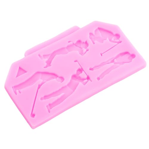 Golf Silicone Mold Golf Ball Fondant Mold Golf Club Mold Set Of 4 (4 Count)