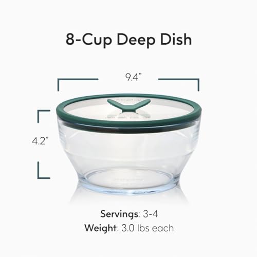8 Cup Glass Microwave Pasta Cooker