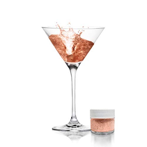 Rose Gold BREW GLITTER Edible Glitter For Drinks
