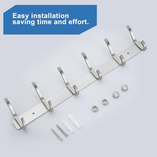 2 Pack Coat Rack Wall Mount (2 Count)