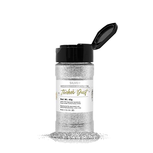 Silver Edible Glitter