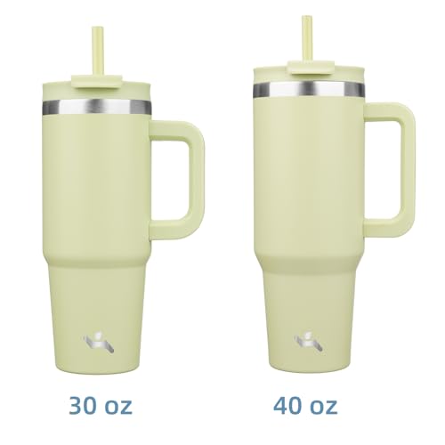 40 oz Insulated Tumbler Water Bottle with Handle