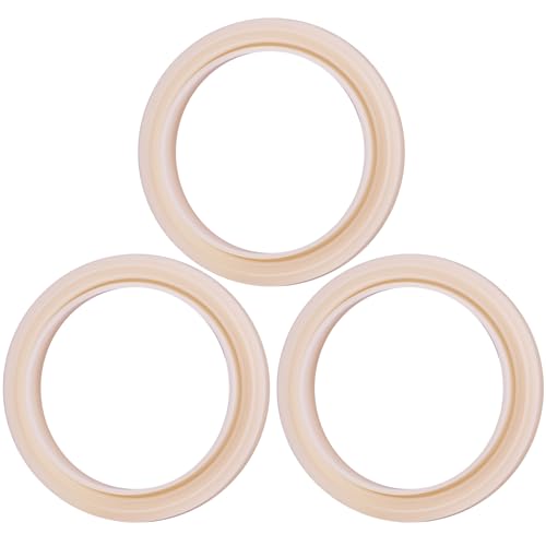 3 Pcs 54mm Silicone Steam Ring