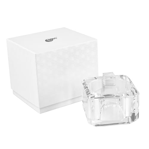 Crystal Candy Dish with Lid Hand