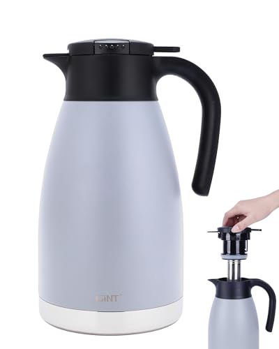 74oz Large Thermal Coffee Carafe with Infuser