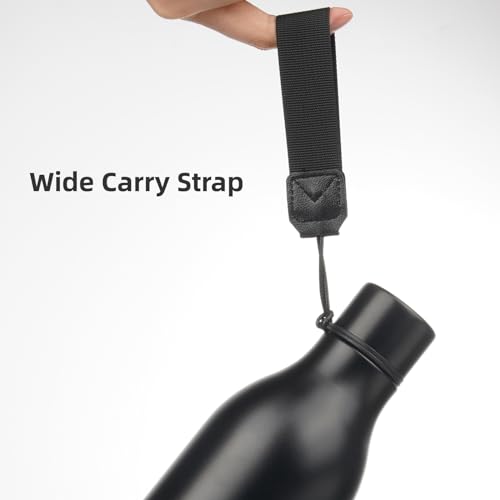 25 oz Insulated Stainless Steel Metal Water Bottle with Strap