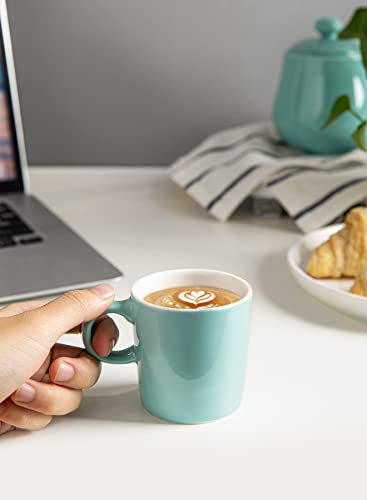 3.5oz Porcelain Espresso Cups Set of 4 (4 Count)