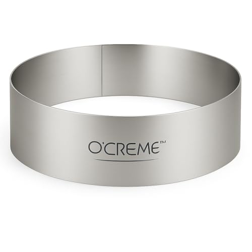 Stainless Steel Cake Ring Mold for Baking & Mousse