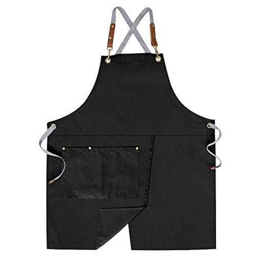 Crossback Apron with Pockets