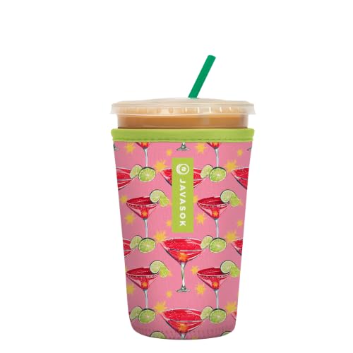 JavaSok Iced Coffee & Cold Soda Insulated Neoprene Cup Sleeve