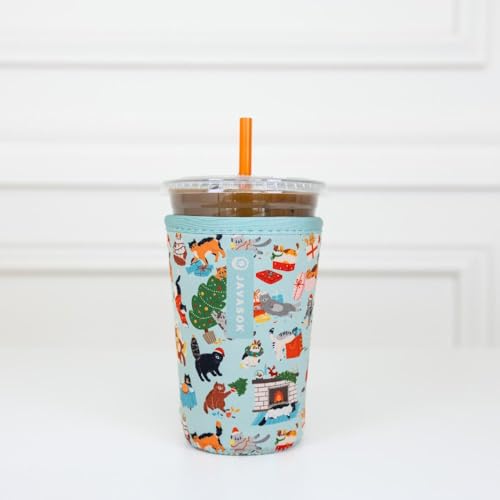JavaSok Iced Coffee & Cold Soda Insulated Neoprene Cup Sleeve
