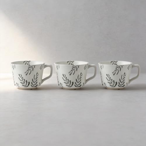 4 Pack Speckled Ceramic Coffee Mugs