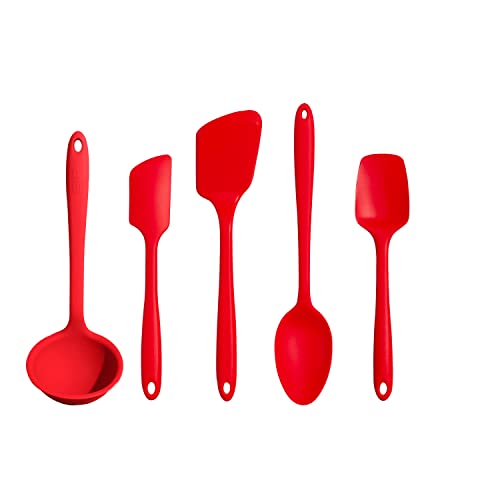 Get It Right 5 Piece Silicone Ultimate Kitchen Utensils Set (5 Count)