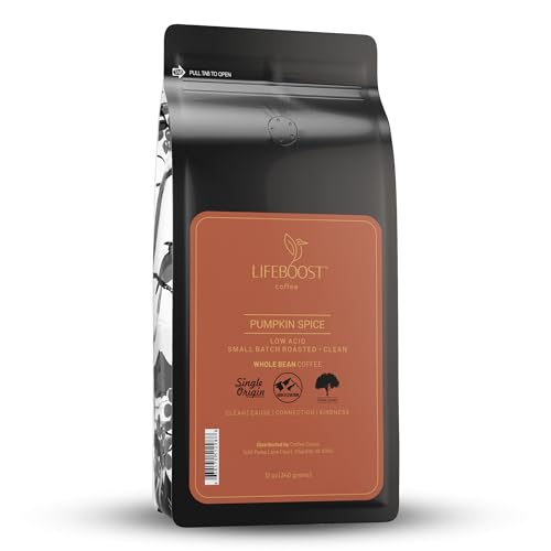 Pumpkin Spice Coffee Whole Bean (12 Ounce)