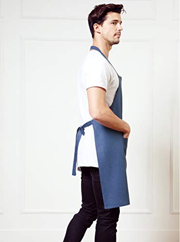 100% Pure Linen Kitchen Apron