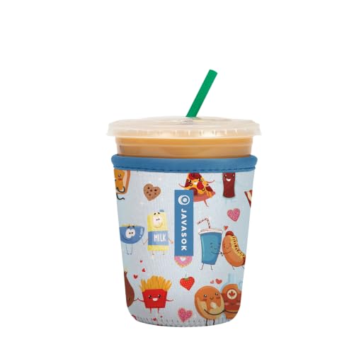 JavaSok Iced Coffee & Cold Soda Insulated Neoprene Cup Sleeve