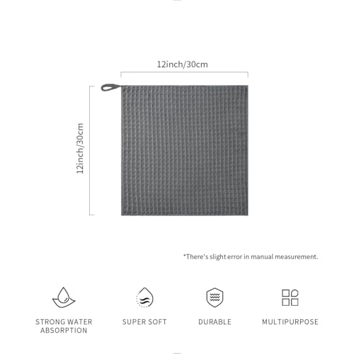 6 Pack Microfiber Espresso Barista Cleaning Towels (6 Count)