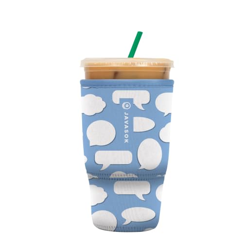 JavaSok Iced Coffee & Cold Soda Insulated Neoprene Cup Sleeve