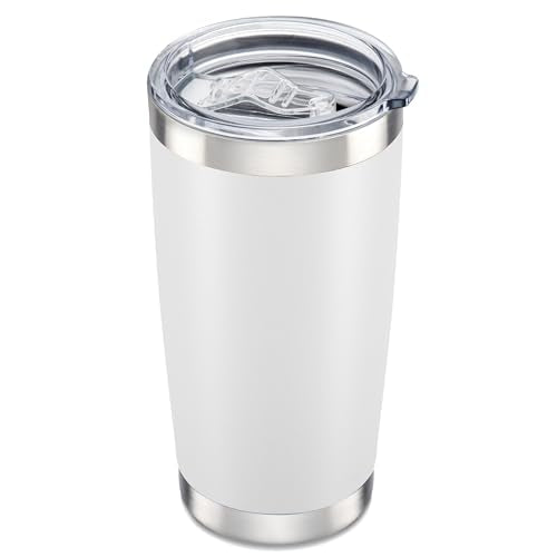 20 oz Tumbler with Lid Stainless Steel Insulated Tumblers Cups Travel Mug