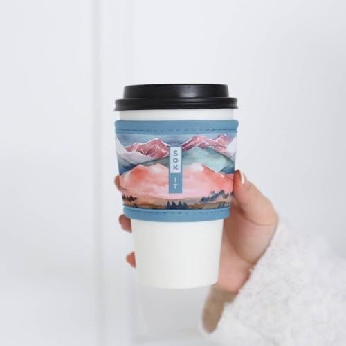 HotSok Coffee & Tea Reusable Insulated Neoprene Cup Sleeve