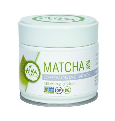 Aiya Authentic Japanese Premium First Harvest Ceremonial Grade Matcha Green Tea Powder (30 Gram(s))