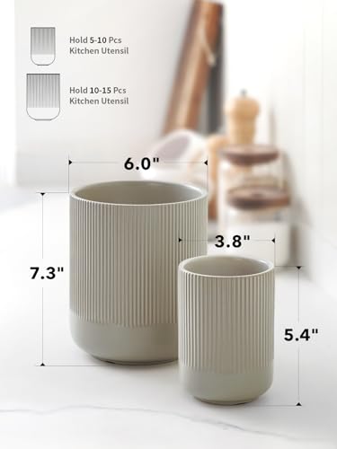 Utensil Holder for Kitchen Counter (2 Count)
