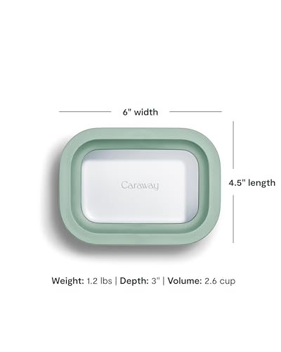 2 Piece Glass Food Storage Container Set (2 Count)