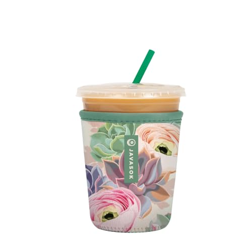JavaSok Iced Coffee & Cold Soda Insulated Neoprene Cup Sleeve