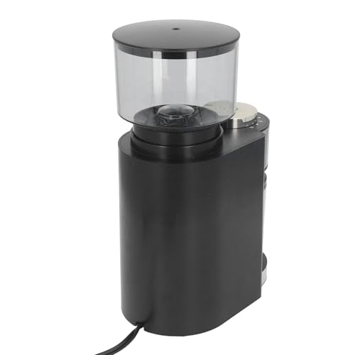 Home Kitchen Steel Blades Coffee Grinder with 25 Grind Setting Blower for Pot Siphon Pot French Press Pour Over Pot Coffee Bean Grinder 150W Electric Burr