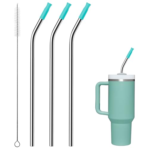 Bent Metal Straws for Stanley 40oz