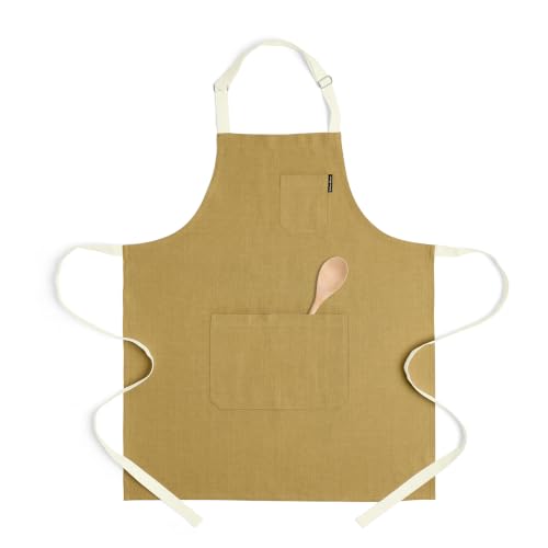 100% Pure Linen Apron