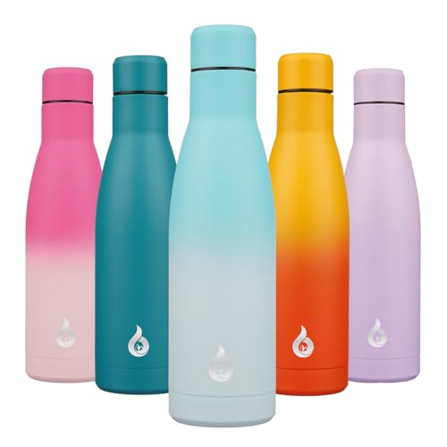 17 oz Insulated Thermal Metal Water Bottle