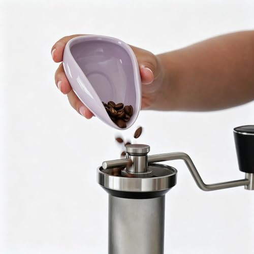 Ceramic Coffee Dosing Cup & Tea Storage Tray