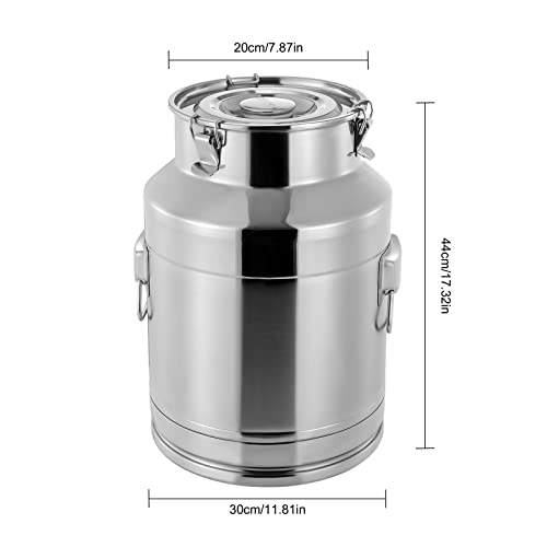 Thickened Stainless Steel Milk Can Large Liquid Container Storage